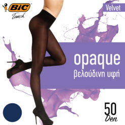 Καλσόν 50DEN Μπλε Large Velvet Bic Touch (1 τεμ)