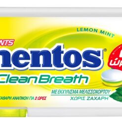 Καραμέλες Lemon&Mint Mentos (21g)