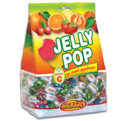 Καραμελοζελεδάκια Jelly Pop Λάβδας (200 g)