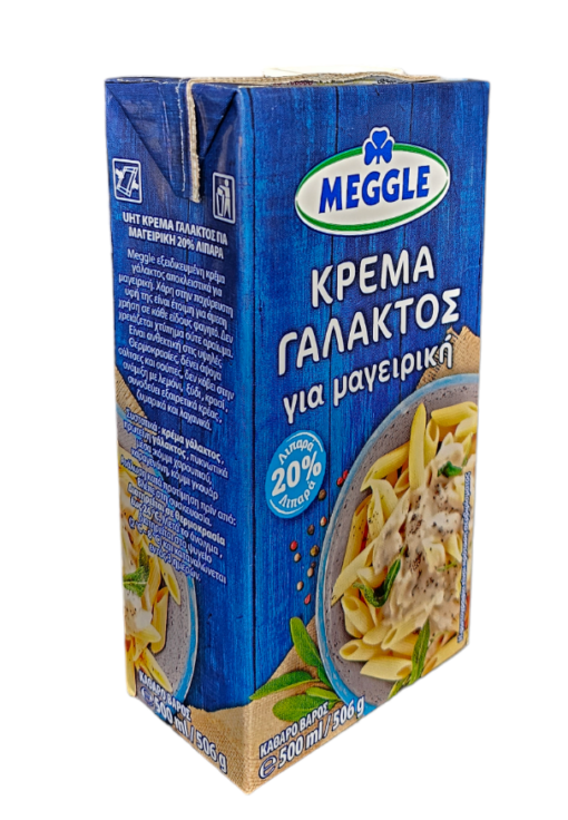 Κρέμα Γάλακτος Μαγειρικής 20% λιπαρά Meggle (500 ml)