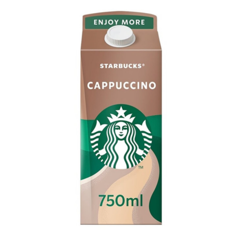 Κρύο Ρόφημα καφέ Cappuccino Starbucks (750ml)