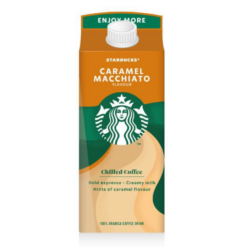 Κρύο Ρόφημα καφέ Caramel Macchiato Starbucks (750ml)