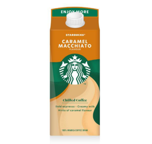 Κρύο Ρόφημα καφέ Caramel Macchiato Starbucks (750ml)