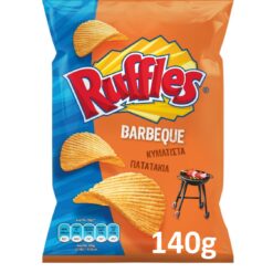 Κυματιστά Πατατάκια Μπάρμπεκιου Ruffles (130g)