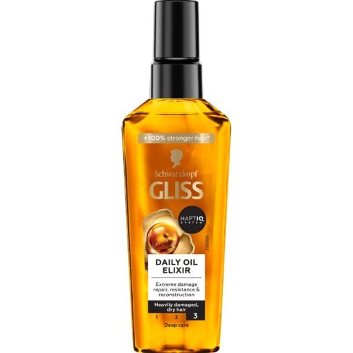 Λάδι Επανόρθωσης Daily Oil Elixir Gliss (75 ml)