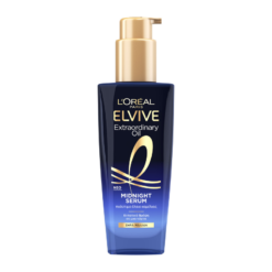 Λάδι για Ξηρά Μαλλιά Midnight Serum Elvive Extraordinary Oil (100ml)