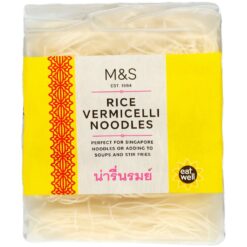 Λεπτά noodles ρυζιού Marks & Spencer (250g)