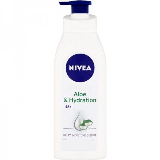 Λοσιόν Σώματος με Αντλία Body Aloe Hydration Nivea (400 ml)