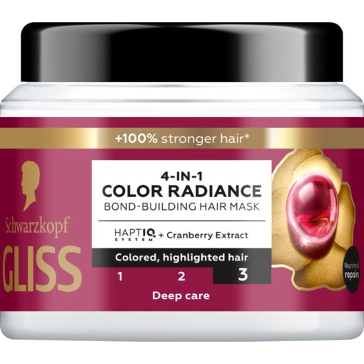 Μάσκα Μαλλιών για Βαμμένα Μαλλιά Bond Building 4in1 Color Radiance Gliss (400ml)