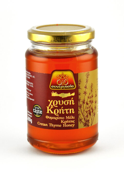 Μέλι Θυμαρίσιο Χρυσή Κρήτη (450 g)