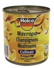 Μανιτάρια κομμένα Holco (200g)