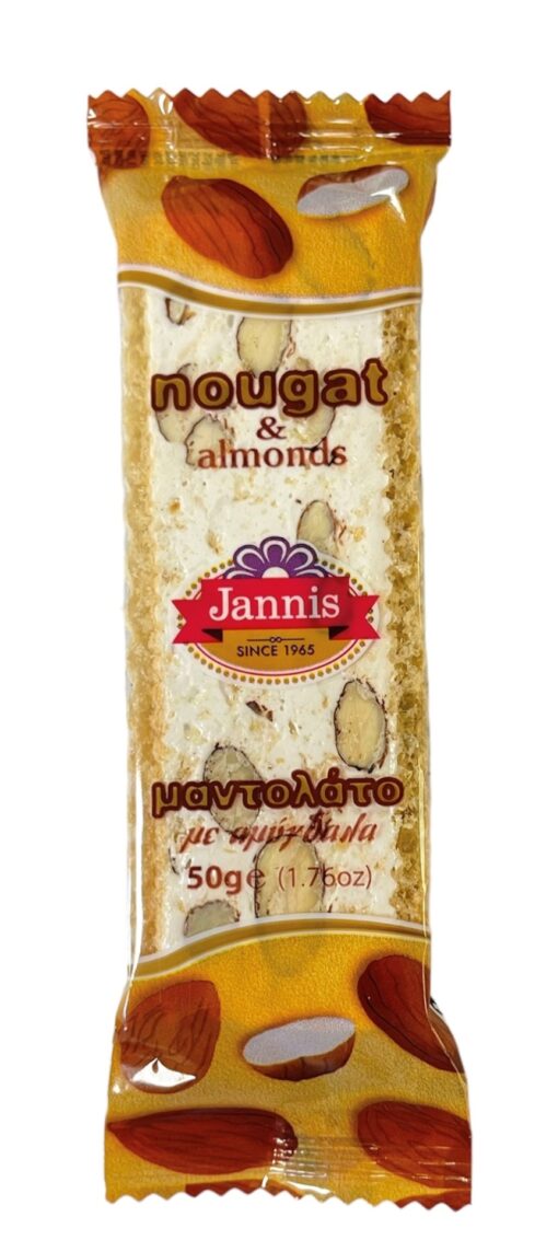 Μαντολάτο με αμύγδαλα Jannis (50g)