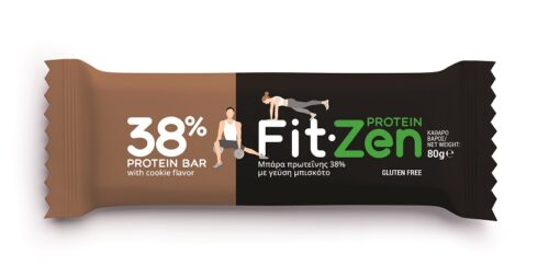 Μπάρα πρωτεΐνης Cookies Fit Zen (80g)