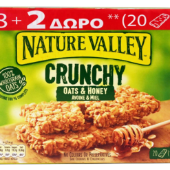 Μπάρες Βρώμης με Μέλι Οικογενειακό Πακέτο Nature Valley (10x42g)