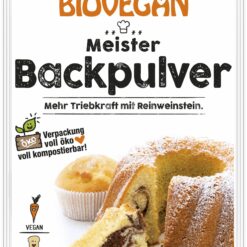 Μπέικιν Πάουντερ με Ταπιόκα Βiovegan Χωρίς Γλουτένη Masterclass (3x17g)