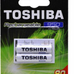 Μπαταρίες Επαναφορτιζόμενες ΑΑΑ 950 mAh Toshiba (2 τεμ)