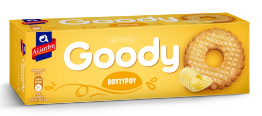 Μπισκότα Goody Βουτύρου Αλλατίνη (175 g)