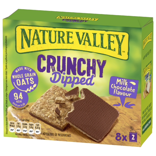 Μπισκότα Βρώμης Ολικής Άλεσης με Σοκολάτα Nature Valley (160g)