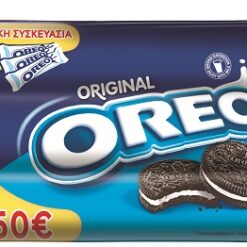 Μπισκότα Γεμιστά με Κρέμα Βανίλια Oreo (3x154g) -0.50€