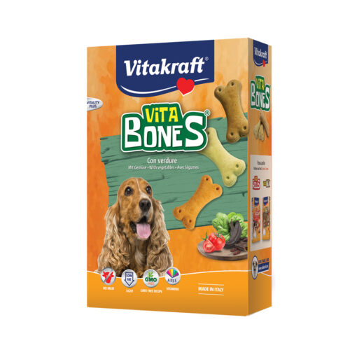 Μπισκότα για το Σκύλο με λαχανικά Vita Bones Vitakraft (400g)