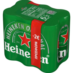 Μπύρα Lager Κουτί Heineken (6x330 ml) -2€