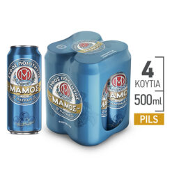 Μπύρα Pilsner Κουτί Μάμος (4x500 ml)