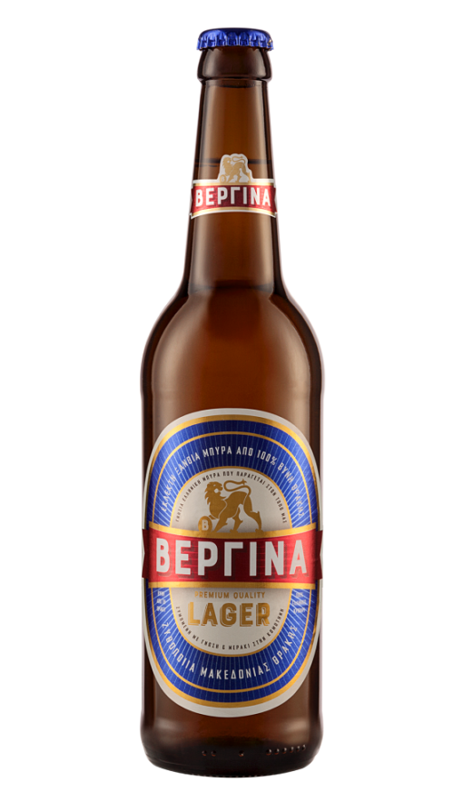 Μπύρα Φιάλη Premium Lager Βεργίνα (500 ml)