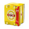 Μπύρα με Λεμόνι Κουτί Βεργίνα Radler (4x330ml) 3+1 Δώρο