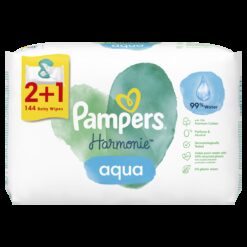 Μωρομάντηλα Aqua Pure Pampers (3x48τεμ)