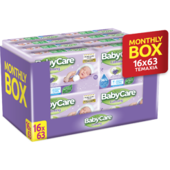 Μωρομάντηλα Calming Super Value Box Babycare (16x63τεμ)