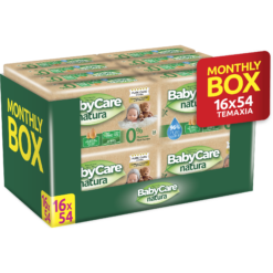 Μωρομάντηλα Natura Super Value Box Babycare (16x54τεμ)