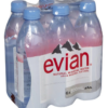 Νερό Φυσικό Μεταλλικό Evian (6x500 ml)