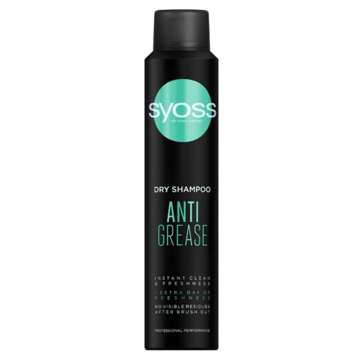 Ξηρό Σαμπουάν Anti-Grease Syoss (200ml)