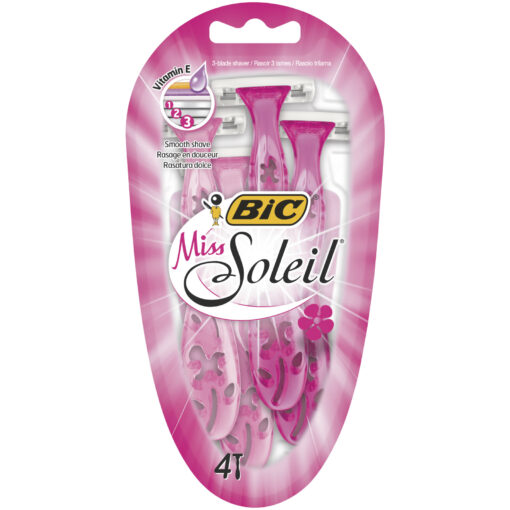 Ξυραφάκια Γυναικεία Miss Soleil Bic (4 τεμ)