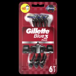 Ξυραφάκια Μίας Χρήσης Blue 3 Red Gillette (6 τεμ) 