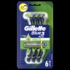 Ξυραφάκια Μίας Χρήσης Blue 3 Sensitive Gillette (6 τεμ) 