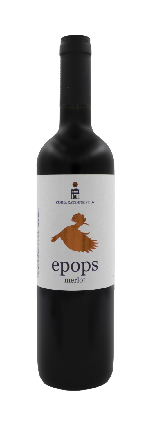 Οίνος Ερυθρός Merlot Κτήμα Χατζηγεωργίου 2021 (750ml)