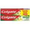 Οδοντόκρεμα Herbal White Colgate (2x75ml) Family pack