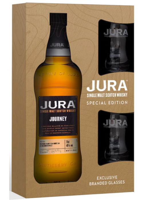 Ουίσκι Jura (700 ml) + 2 ποτήρια Δώρο