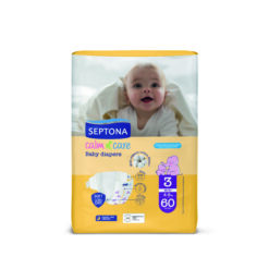 Πάνες Midi No 3 (4-9Kg) Calm N' Care Septona (60τεμ)