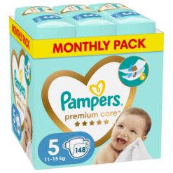 Πάνες Pampers Premium Care Μέγεθος 5 (11-16 kg) (148τεμ)