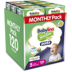 Πάνες Βρακάκι Babylino Pants Monthly Pack Unisex Junior No.5 (10-16kg) (120τεμ)