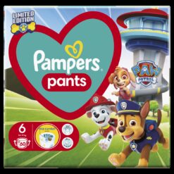 Πάνες-Βρακάκι Μέγεθος 6 (14-19kg) Pampers Paw Patrol (60 τεμ)