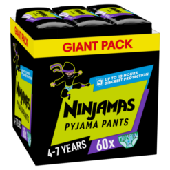 Πάνες-Βρακάκι για Αγόρι 4-7 ετών Ninjamas Pyjama Pants (60τεμ)