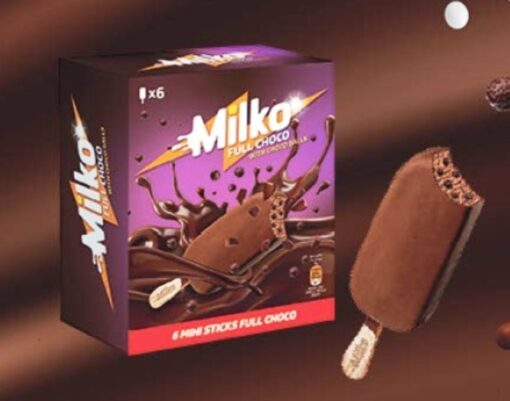 Παγωτό Full Choco Milko (6X80ml)