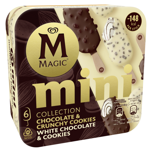 Παγωτό Mini Cookie Magic (6X55 ml)