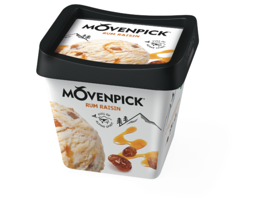 Παγωτό Rum & Raisin Movenpick (500 ml)