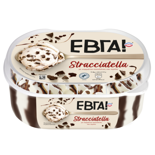 Παγωτό Stracciatella Έβγα (825ml)