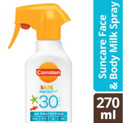 Παιδικό Αντηλιακό Γαλάκτωμα σε Spray SPF30 Carroten (270ml) 