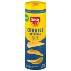 Πατατάκια Curvies Original χωρίς γλουτένη Schar (170g)